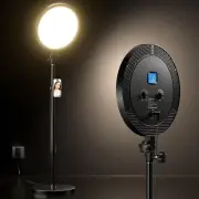 Professional Selfie LED 12" Ring Video Lighting Kit with Stand Cell Phone Holder