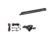 Kings 20" Single Row Light Bar + Plug N Play Wiring Harness Kit + 2m Lighting Extension Cable