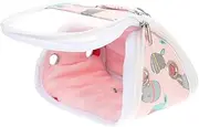 Happyyami Squirrel Travel Bag Breathable Portable Carrier for Pets for Outgoing Adventures for Hamsters Hedgehogs and More Convenient Diagonal Single Shoulder Design