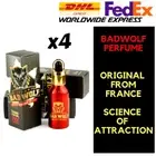 4x 20ml PHEROMONE For MEN Bad Wolf France Original Attraction - Express Ship