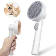 Cat Brush for Shedding with One-Click Button, Cat Brushes for Indoor Cats, Ca...