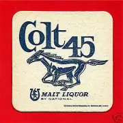 10 Old Colt 45 Beer Coaster Carling National Breweries