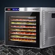 10 Trays Food Dehydrator Stainless Steel Tray Kitchen Appliance Healthy Snacks