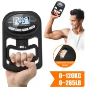Electronic Digital Dynamometer Hand Grip Strength Muscle Tester Power Measure