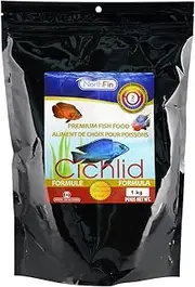 Cichlid Formula Fish Food – Slow Sinking Pellets for Cichlids (2mm, 1kg) | Premium High-Protein, All-Natural Cichlid Diet to Enhance Color & Growth – No Fillers, No Hormones, Made in Canada