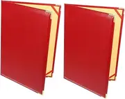HAPINARY 2pcs Efficient Business Folder Manager Binder Portfolio Office Portfolio Folder File Document