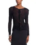 Issey Miyake Chiffon Twist Blouse