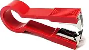 Staple Remover (Red), Designed and Manufactured in The USA, Removes Staples Without Tearing, captures Loose Staples.