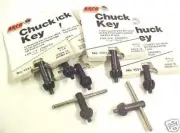 NEW LOT OF 2 ARCO TOOLS 1/4" DRILL CHUCK KEY No. 1551