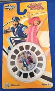 SEALED Lazy Town TV Show Sportacus Robbie Rotten view-master 3 Reels NEW