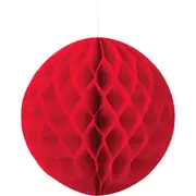 Red Honeycomb Ball 25cm