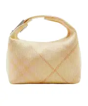 Burberry Peg Duffle Medium Tote Bag One size fruit dew color
