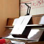 Clip On Music Stand Lights Rechargeable Book Lamp Piano LED Reading Lamp Orchestra Dimmable Office Lights