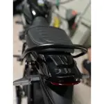 Z650RS後靠背 適用於KAWASAKI巡航機車改裝貨架 Z650RS 機車貨架 Z650RS尾燈 日本同款