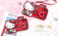 在飛比找Yahoo!奇摩拍賣優惠-♥小花凱蒂日本精品♥Hello kitty凱蒂貓紅色旅行相機