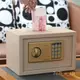 🔥台灣热卖🔥兒童存錢罐密碼箱投幣式傢用保險櫃小型紙幣保險箱儲蓄罐防盜錢箱 JMNR