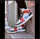 Women Nike Air Jordan 1 Mid Se Let Her Man High Low DC426 100 Sz 6