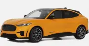 OTTO OT983 FORD MUSTANG MACH-E GT PERFORMANCE CYBER ORANGE 2021 1/18