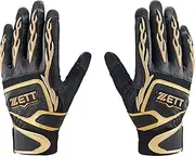 ZETT BG318RA Pro Status Batting Gloves, Ambidextrous
