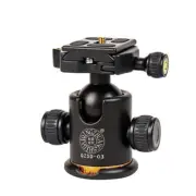 QZSD Q03 Camera Tripod Monopod Ball Head 1/4" Screw with Quick Release Plate