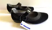 New in Box Drew Genoa Mary Jane Size 11 M Casual Shoes Black Leather Suede Combo