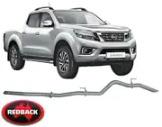 EXTREME DUTY EXHAUST SYSTEM W/ NO MUFFLER FOR NISSAN NAVARA D23 YS23DDTT 2.3L I4