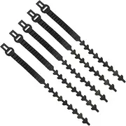 Rubber Tie Plant Straps 5pcs Tree Branch Bindings for Fruit Tree Support