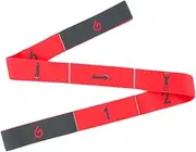 Frediuo Yoga Stretching Belt,Resistance Band,Webbing Training Leg Stretching Strap,Stretch Strap for Beginners,Dancing,Latin,Pilates, red