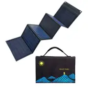 Portable Foldable Solar Panel Charger Power Supply USB DC For Phone Laptop Drone