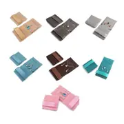 5pcs Flannel Jewellery Bags Drawstring Pouches for Storing Jewellery Accessories