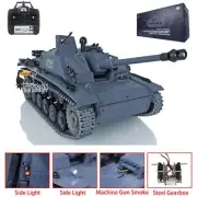 HengLong 1/16 German Stug III IR BB RC Tank 3868 Metal Tracks Turret Side Light