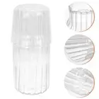 Tumbler Decanter Set Glass Pitcher Lid Bedside Water Pitcher