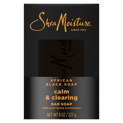 SheaMoisture African Black Soap with Shea Butter, 8 oz