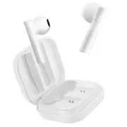 GT6 true wireless Bluetooth v5.2 earphones TWS low latency gaming mode headphone 12mm speaker headset dual MIC earbuds - White