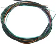 Yardwe 1set Strings Colorful Strings Accessories Acoustic Guitar Accessories Guitar Parts for Acoustic Replacement Steel Classical Classic Beginners Nylon