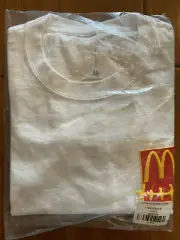 Travis Scott McDonald's Action Figure T-Shirt White Size M McD's Cactus Jack New
