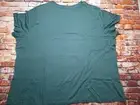 Women's Size 3X Short Sleeve Casual T Shirt A New Day Teal Plus Size New