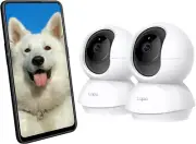 Tapo Pan/Tilt AI Smart Home Security Wi-Fi Camera, Baby Monitor, 1080P, Motion &