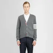 [THOM BROWNE] THOM BROWNE MAN GREY KNITWEAR Grey