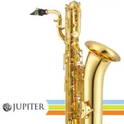 Jupiter JBS1000 Key of Eb Gold Lacquered Body Intermediate Baritone Saxophone