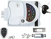 Rv Keyless Entry Door Lock, Metal Rv Door Lock with Fobs, Backlit Keypad, Protective Gasket & 2 Keys, Security AccessoriesZinc Alloy