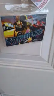 Transformers Lanyard Reel Badge Retractable ID Holder