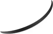 BHYYDSS for T&esla for Model 3 2017-2023 Model Y 2021-2023 Carbon Fiber ABS Tail Wing Styling Accessories Rear Trunk Spoiler Car Rear Spoilers(3 Matte Black)