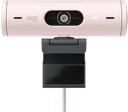 Logitech BRIO 500 Full HD 1080p webcam (Rose)