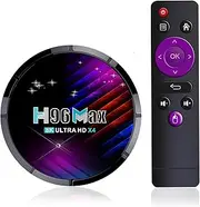 Android 11.0 TV Box, 4GB RAM/64GB ROM Android Box Support 2.4G/5Ghz Dual WiFi Bluetooth 8K/4K Ultra HD/ 3D/ H.265 Set Top Box,2gb+16gb