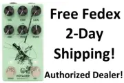 New Walrus Audio Voyager MKII Preamp Overdrive Guitar Effects Pedal Seafoam