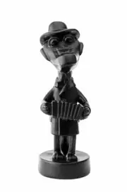 New!Kaslin casting of the USSR sculpture "Crocodile Gena" Cheburashka's friend