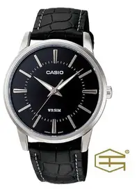 在飛比找Yahoo!奇摩拍賣優惠-【天龜】CASIO 經典時尚  防水真皮錶 MTP-1303