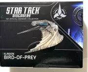 Eaglemoss Star Trek Discovery Klingon Bird of Prey Vehicle New