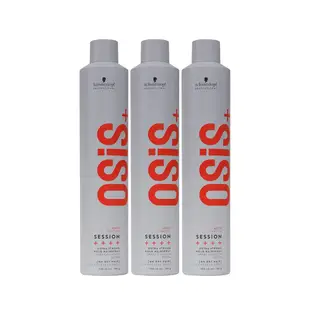 Schwarzkopf OSIS 黑炫風 3號特強定型霧 500ml 3入